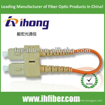 SC MM fibra óptica loopback